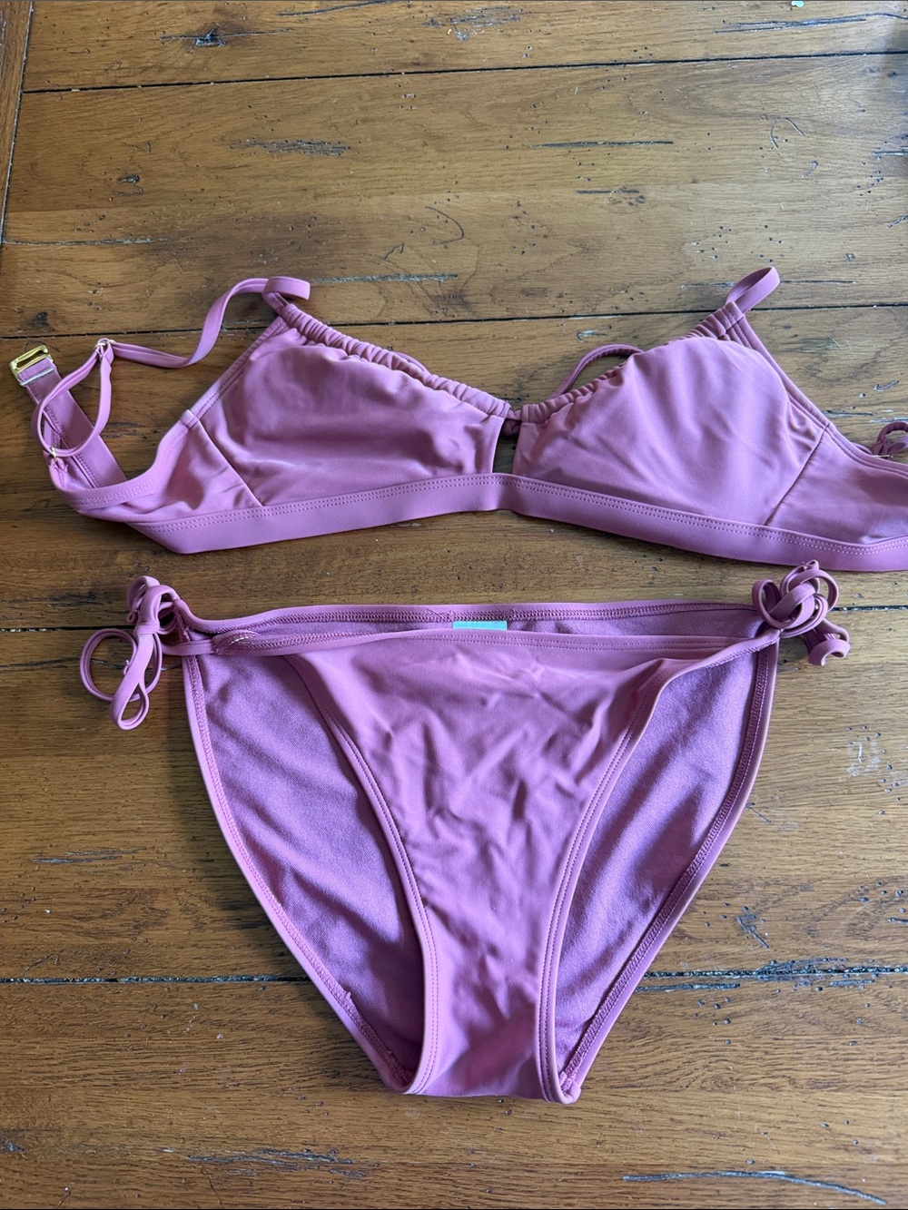 Xhilaration Pink Two-Piece Bikini Set